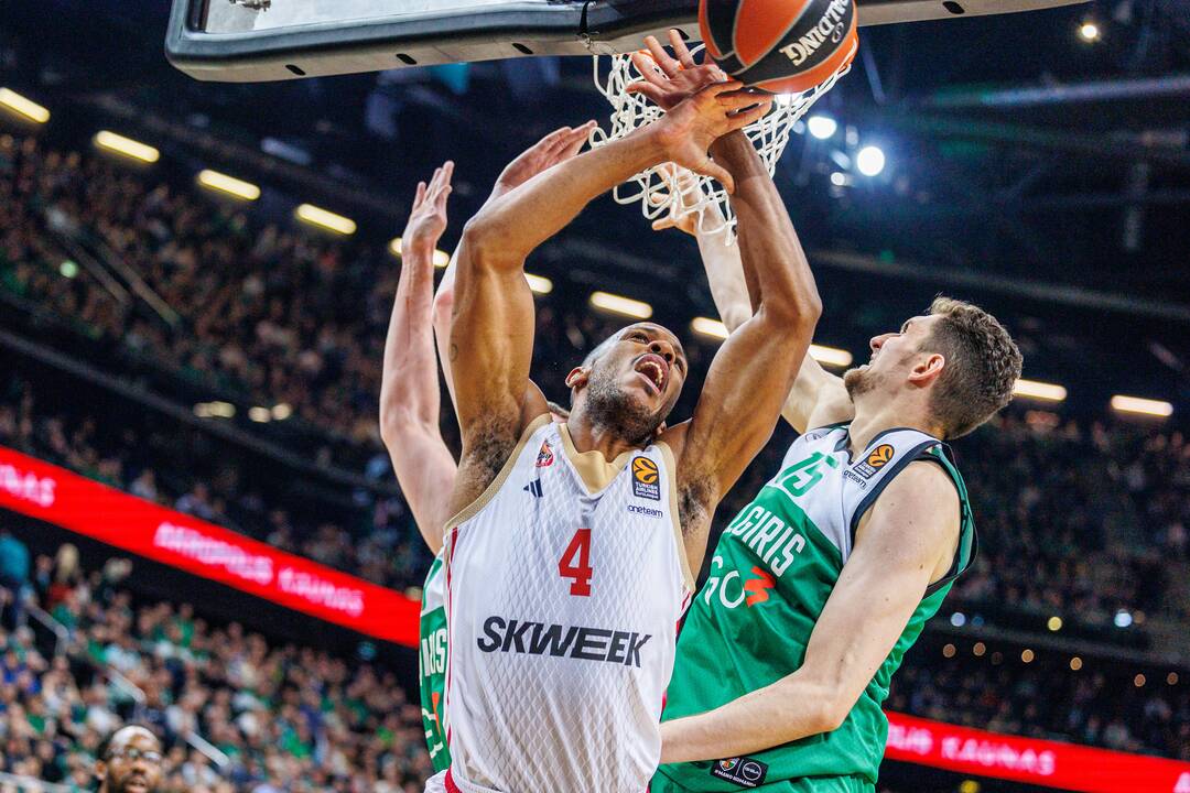 Eurolyga: Kauno „Žalgiris“  –  „Monaco“ 79:83