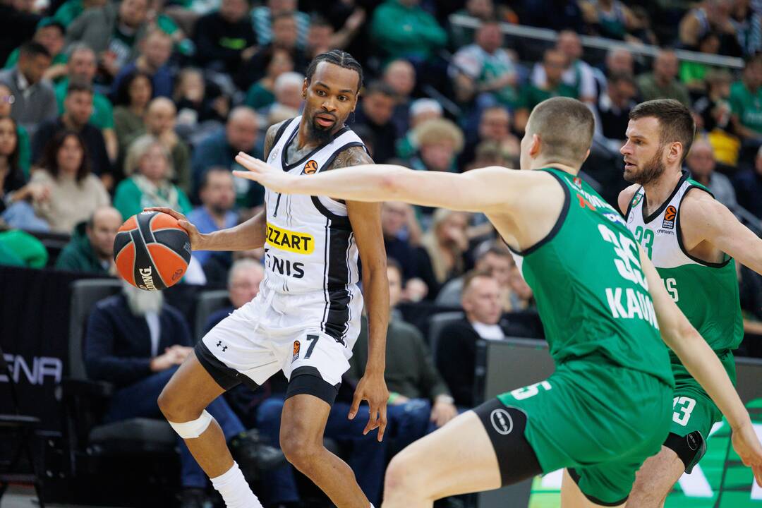 Eurolyga: Kauno „Žalgiris“  – Belgrado „Partizan“ 85:93