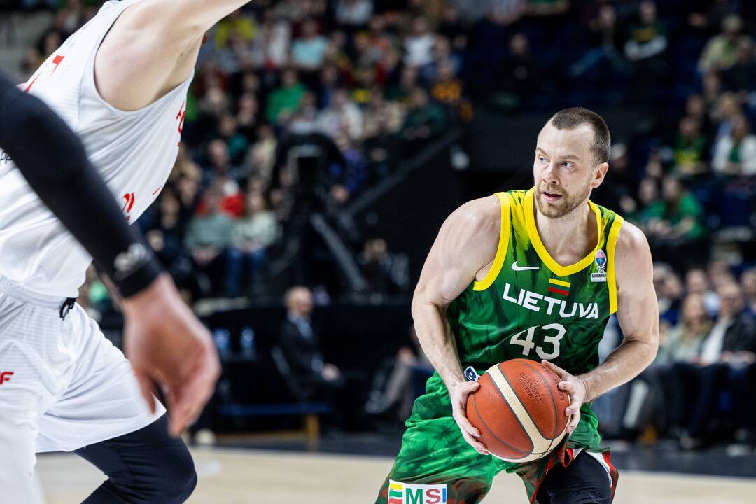 Europos krepšinio čempionato atranka: Lietuva – Lenkija 83:64