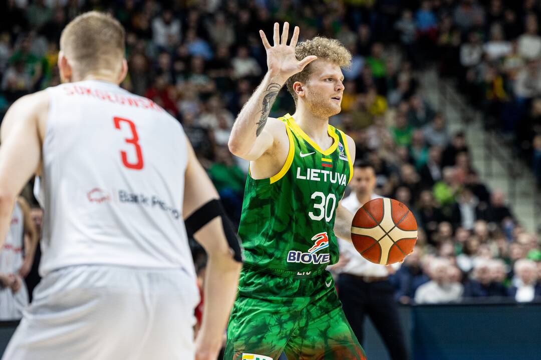 Europos krepšinio čempionato atranka: Lietuva – Lenkija 83:64