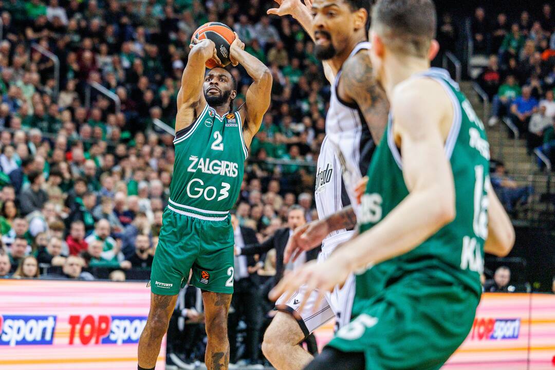 Eurolyga: Kauno „Žalgiris“ – Bolonijos „Virtus“ 96:81