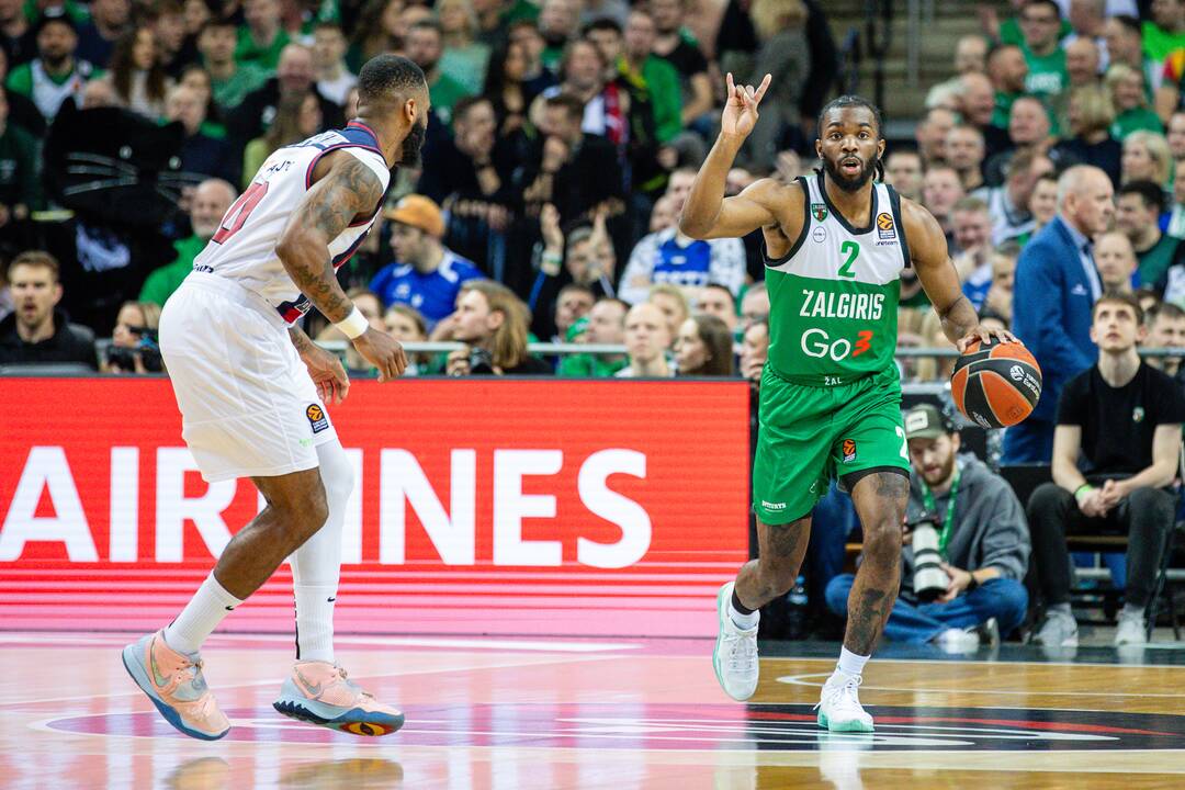 Eurolyga: Kauno „Žalgiris“ – Vitorijos „Baskonia“ 94:76