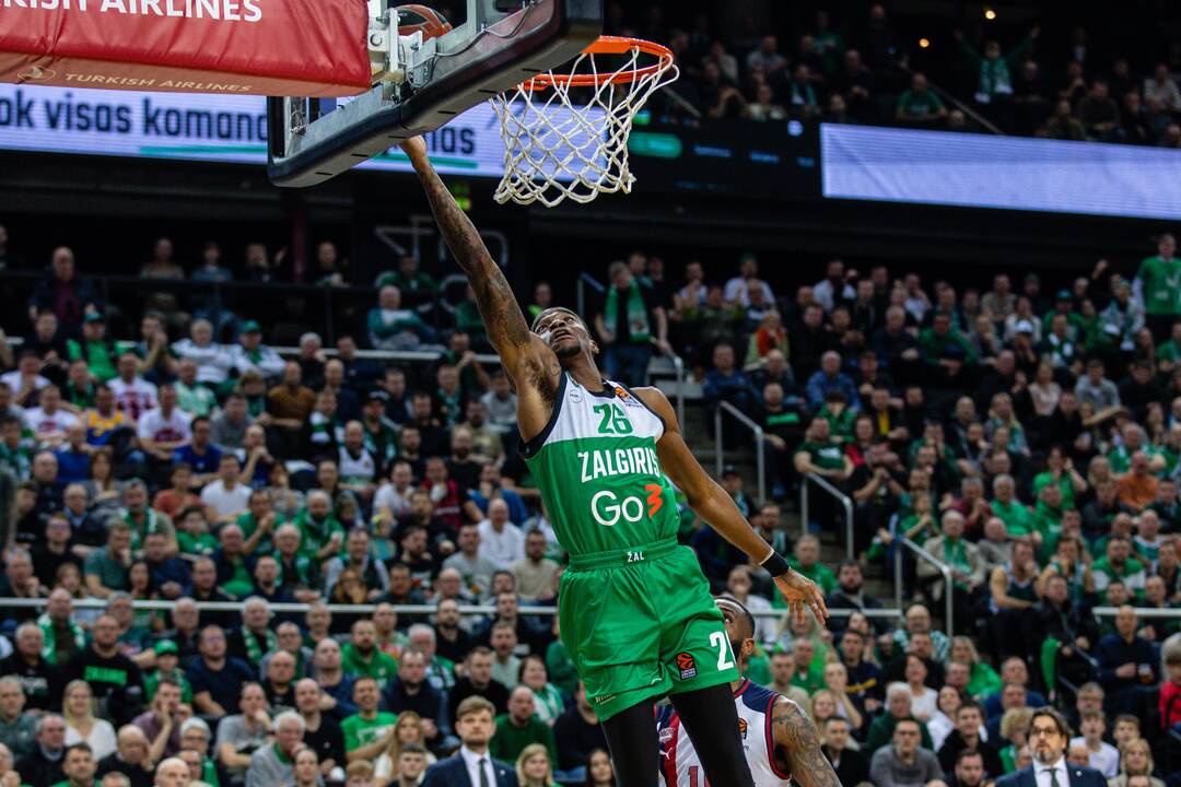 Eurolyga: Kauno „Žalgiris“ – Vitorijos „Baskonia“ 94:76