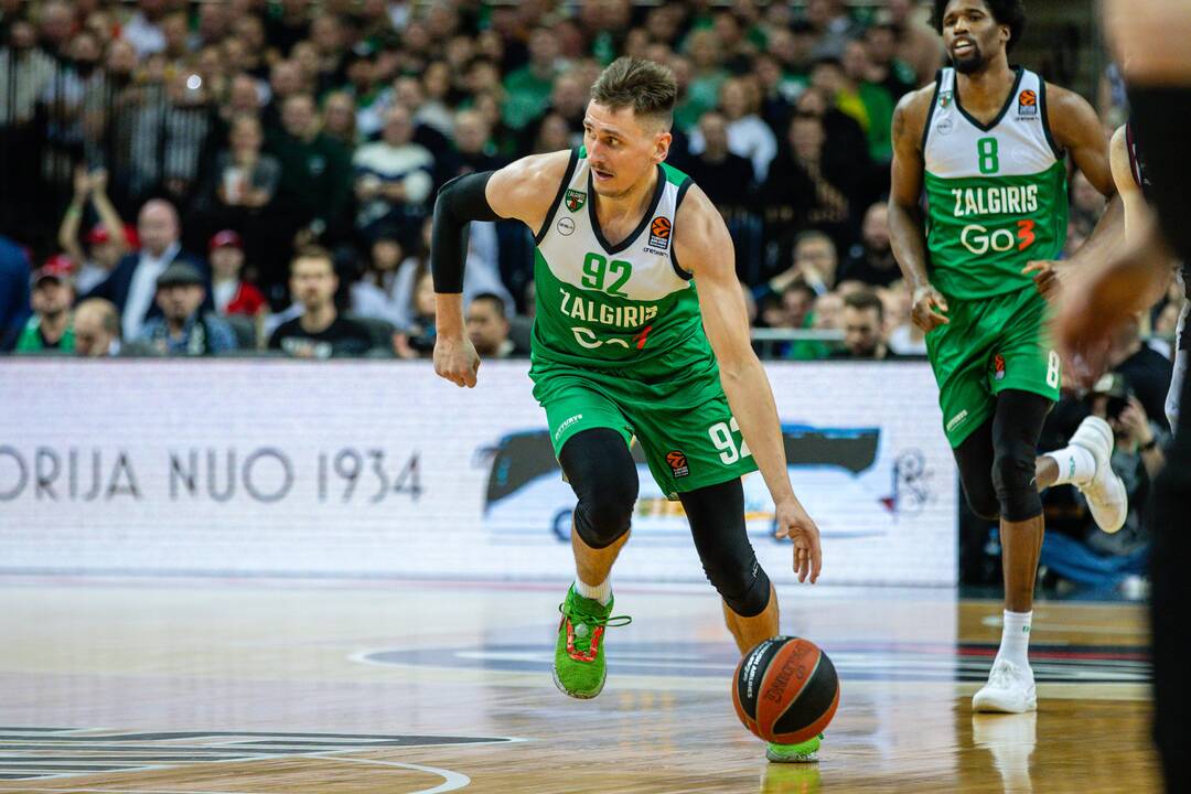 Eurolyga: Kauno „Žalgiris“ – Vitorijos „Baskonia“ 94:76