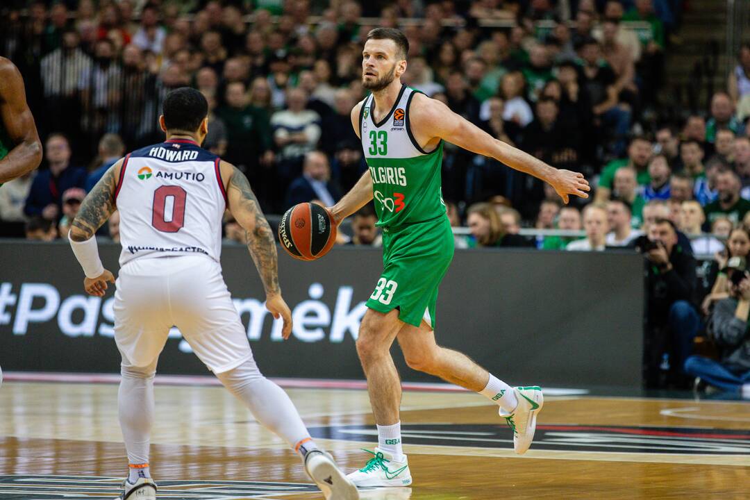 Eurolyga: Kauno „Žalgiris“ – Vitorijos „Baskonia“ 94:76