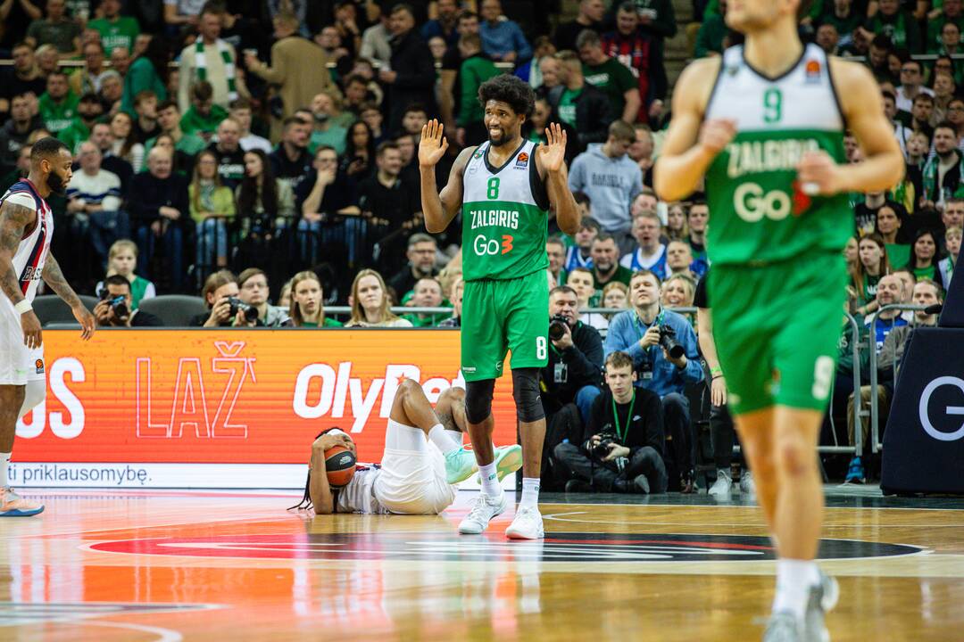 Eurolyga: Kauno „Žalgiris“ – Vitorijos „Baskonia“ 94:76