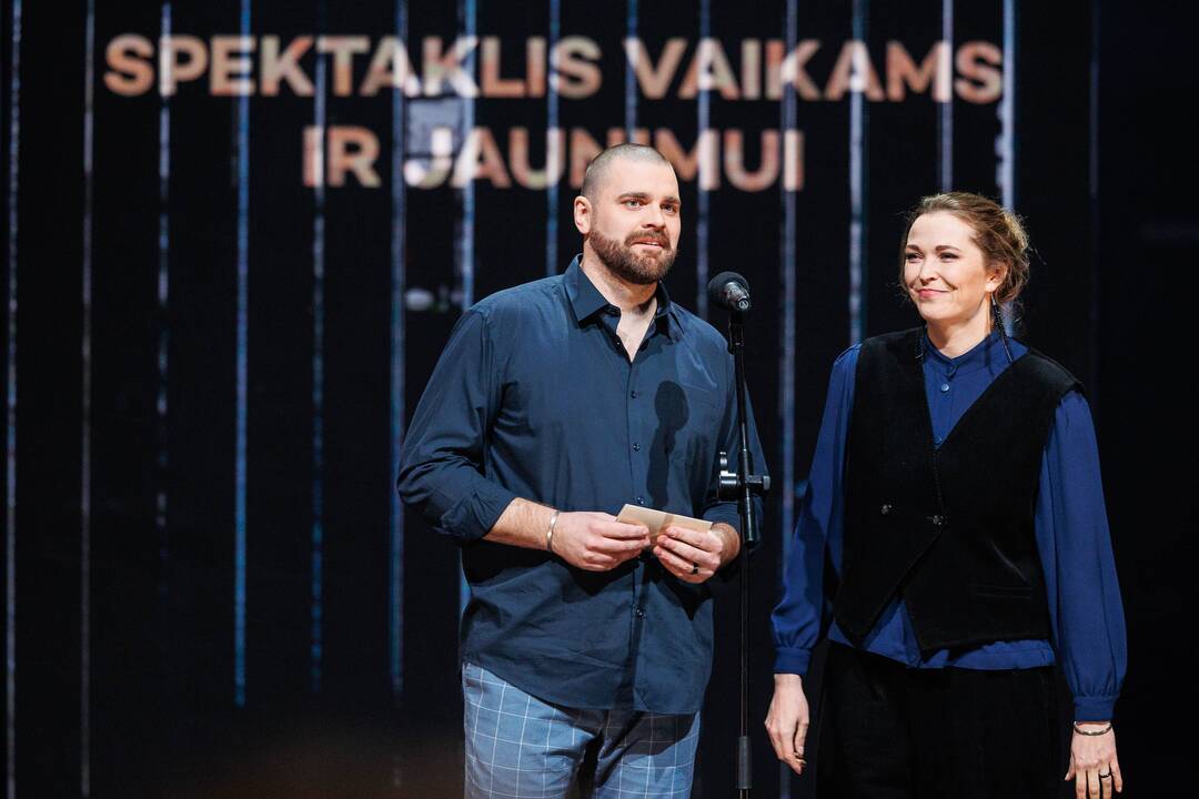 „Auksinių scenos kryžių“ apdovanojimų ceremonija Klaipėdos dramos teatre