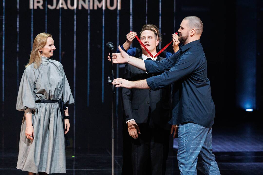 „Auksinių scenos kryžių“ apdovanojimų ceremonija Klaipėdos dramos teatre