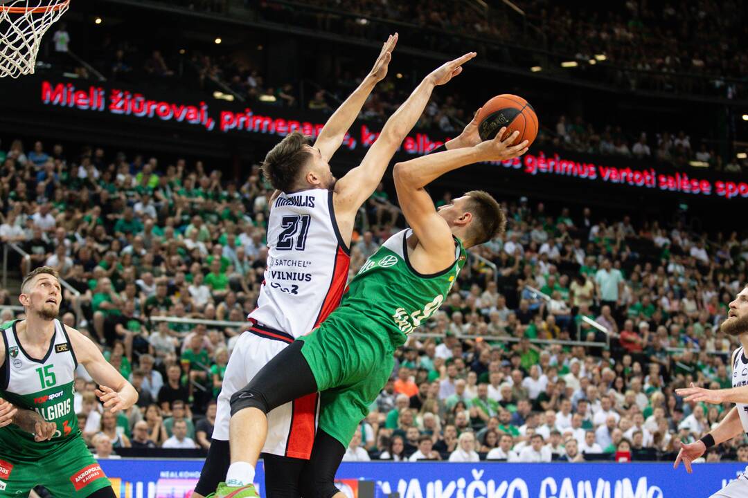 LKL finalas: Kauno „Žalgiris“ – Vilniaus „Rytas“ 88:89