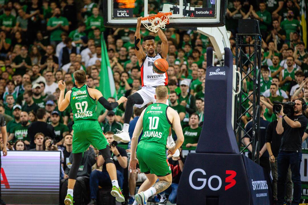 LKL finalas: Kauno „Žalgiris“ – Vilniaus „Rytas“ 91:81