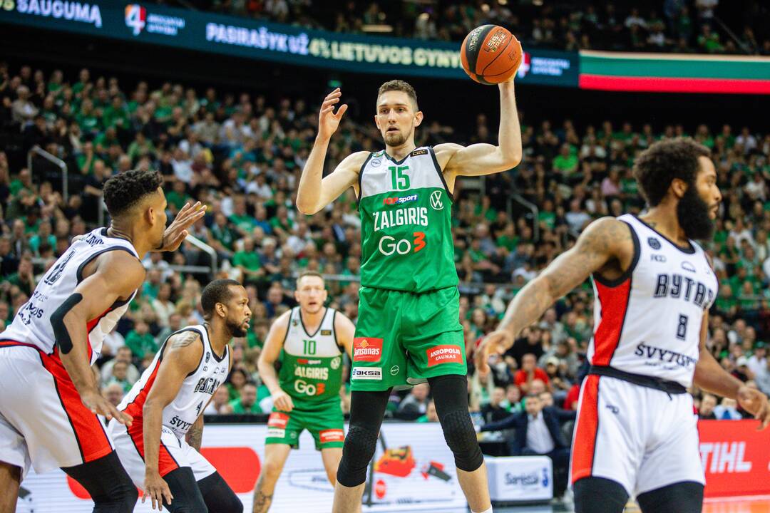 LKL finalas: Kauno „Žalgiris“ – Vilniaus „Rytas“ 91:81