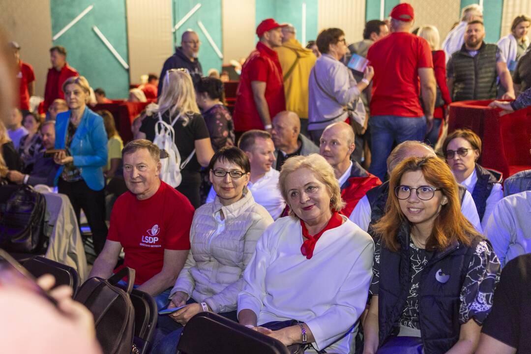 LSDP partijos konferencija Šventojoje