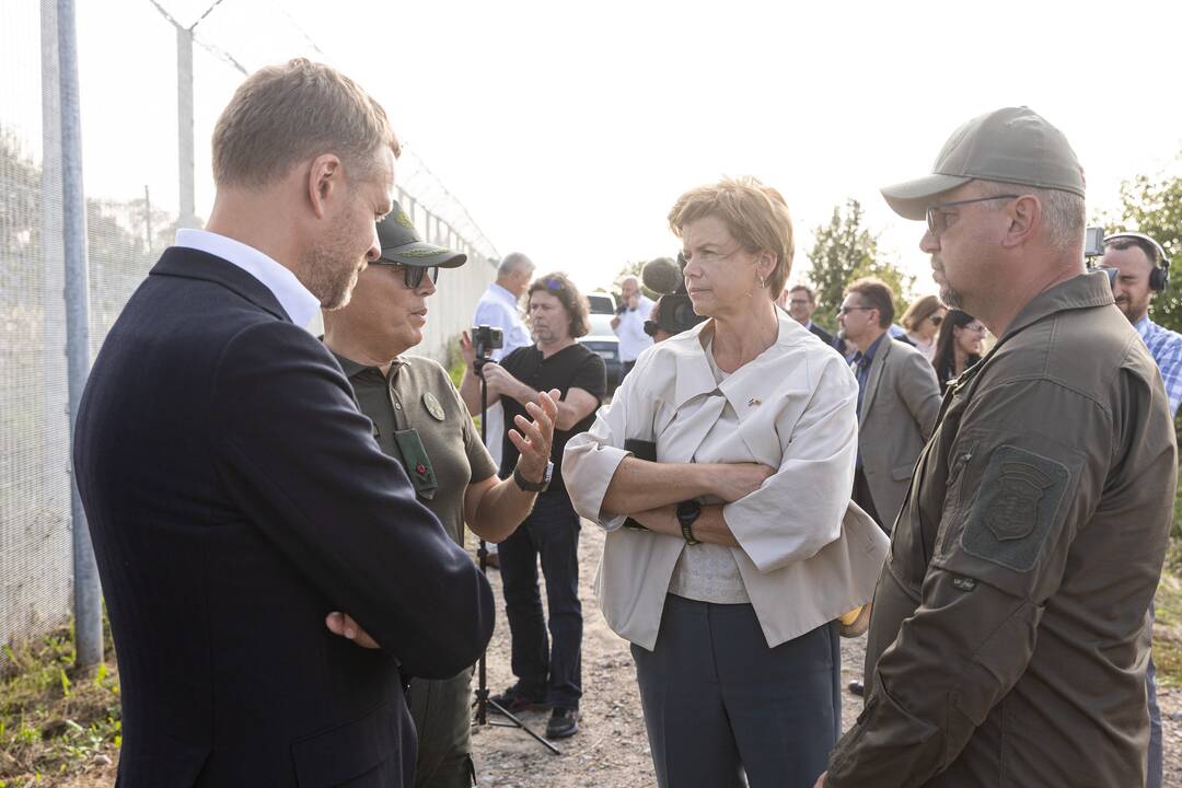 Lietuvos ir Latvijos užsienio reikalų ministrų vizitas pasienyje