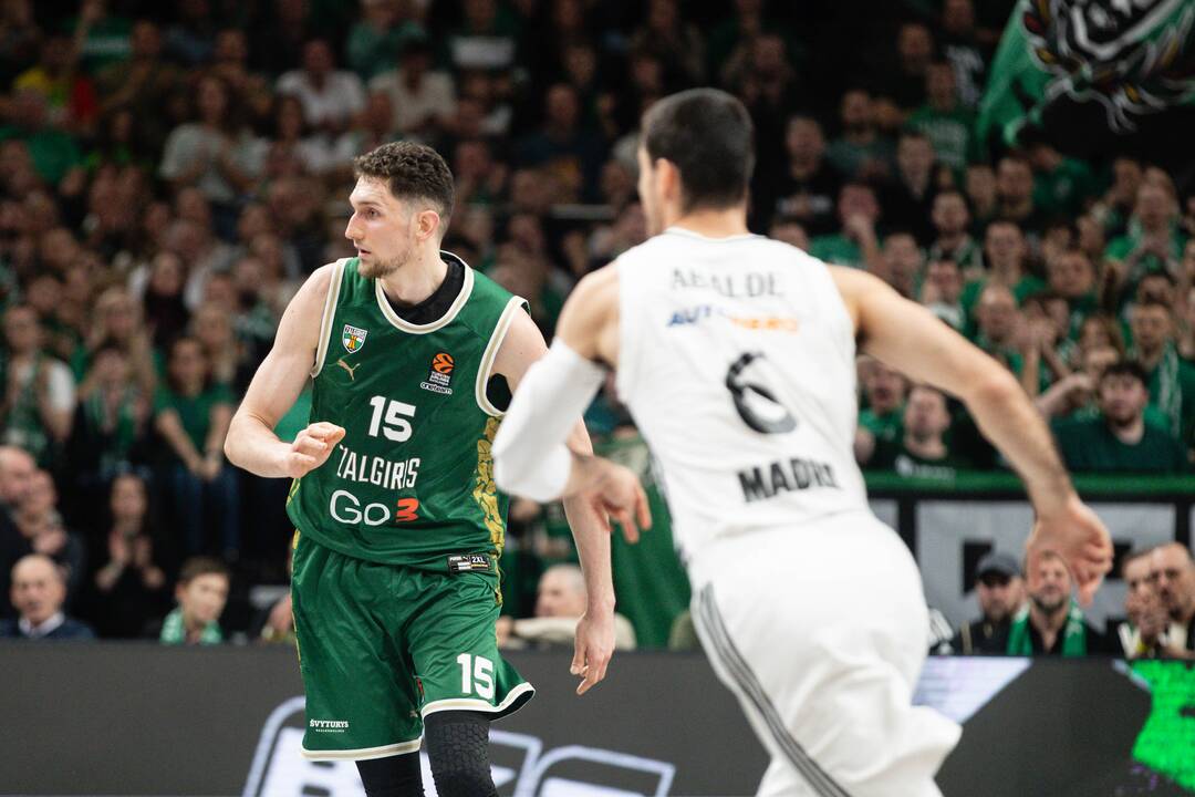 Eurolyga: Kauno „Žalgiris“ – Madrido „Real“ 64:83