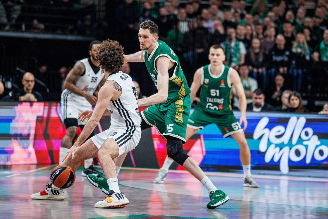 Eurolyga: Kauno „Žalgiris“ – Bolonijos „Virtus“ 77:68