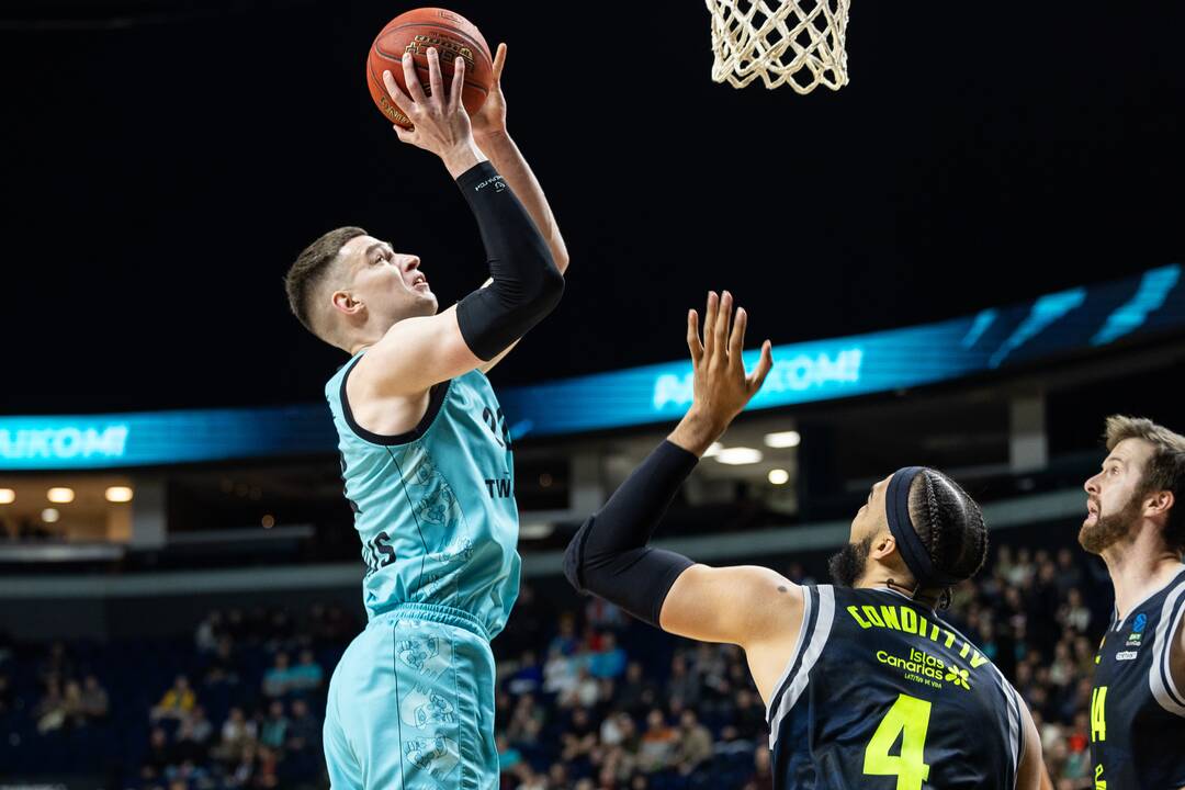 Vilniaus „Wolves Twinsbet“ – Las Palmo „Gran Canaria“ 88:76