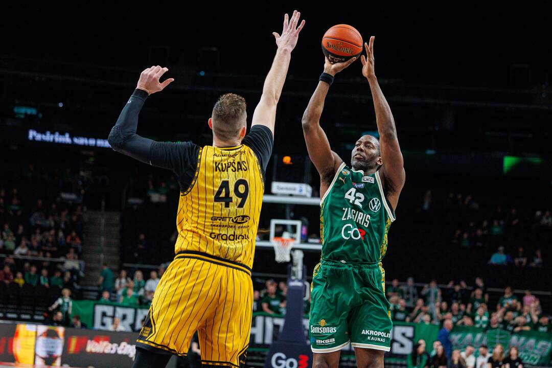 „Betsafe-LKL“: Kauno „Žalgiris“ – „Šiauliai-Casino Admiral“ 98:56
