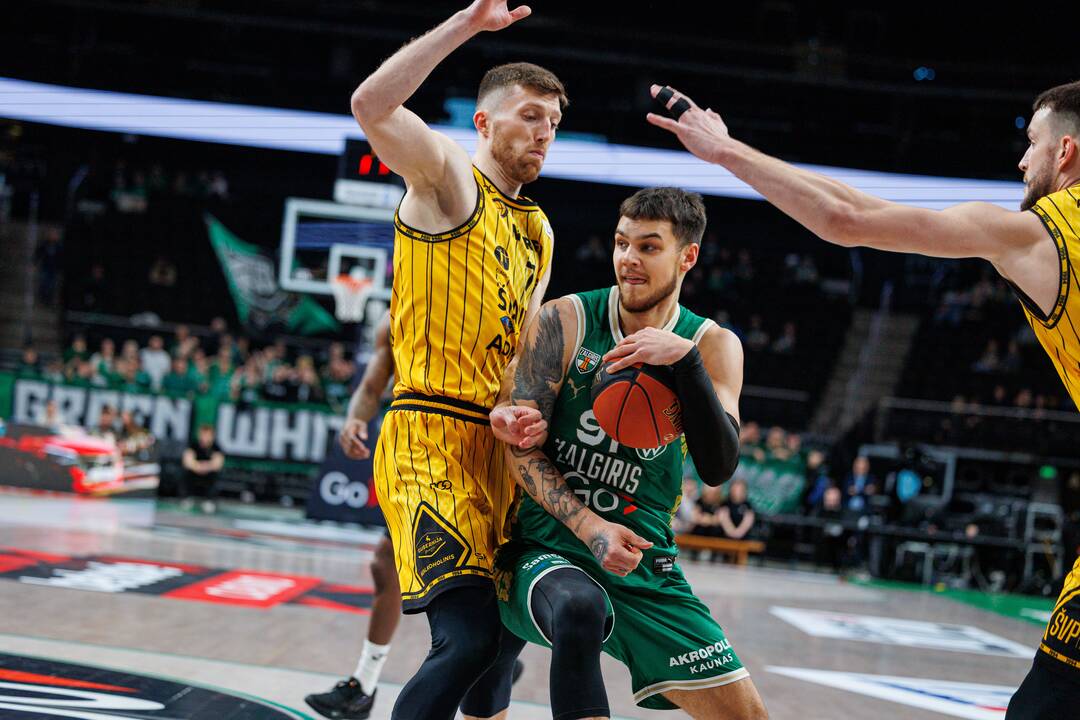 „Betsafe-LKL“: Kauno „Žalgiris“ – „Šiauliai-Casino Admiral“ 98:56