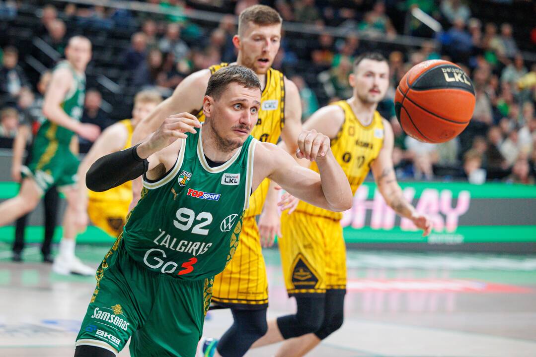 „Betsafe-LKL“: Kauno „Žalgiris“ – „Šiauliai-Casino Admiral“ 98:56