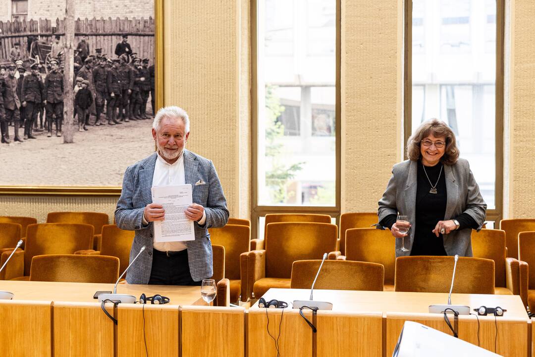 Finansų ministro Rimanto Šadžiaus susitikimas su koalicijos frakcijomis