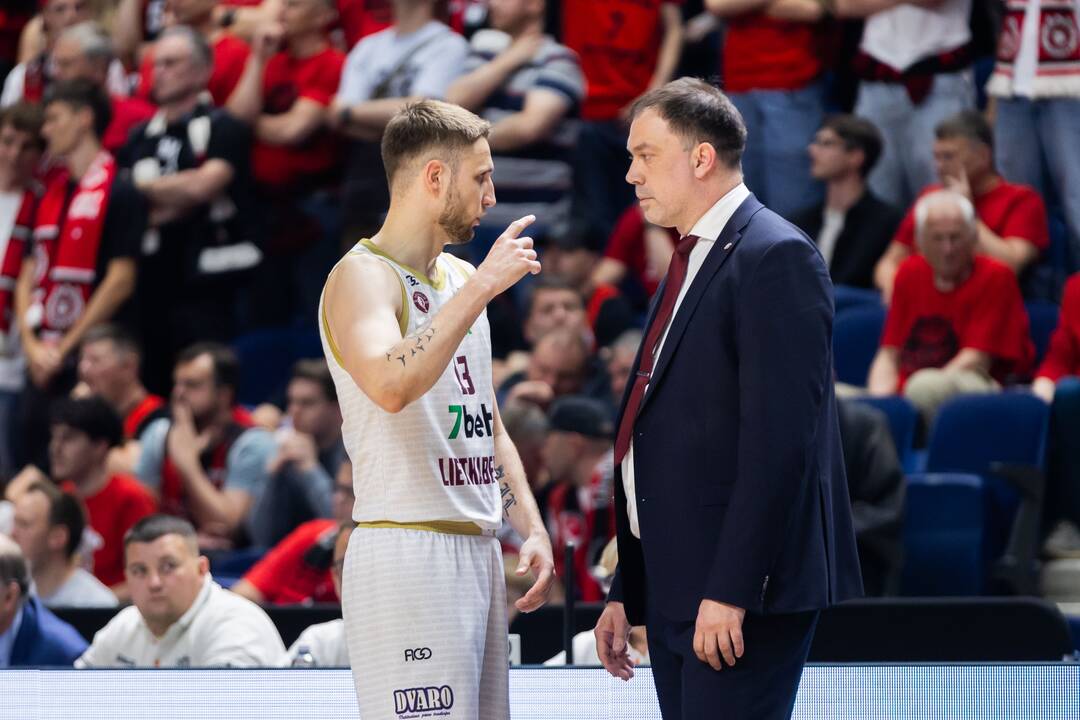 „Betsafe-LKL“ pusfinalis: Vilniaus „Rytas“ – Panevėžio „7bet-Lietkabelis“ 86:82