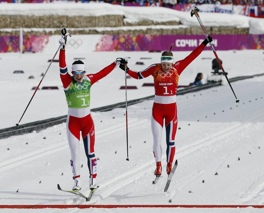 Sočio žiemos olimpinių žaidynių komandų rikiuotėje vėl pirmauja Norvegijos atletai