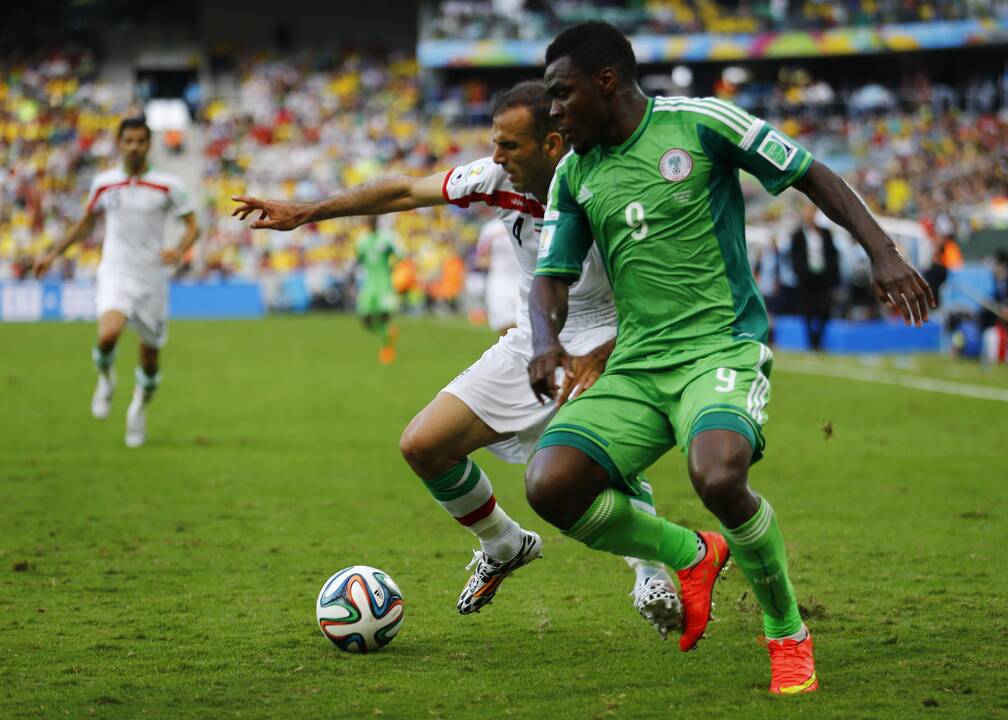 Pasaulio futbolo čempionatas: Nigerija - Iranas