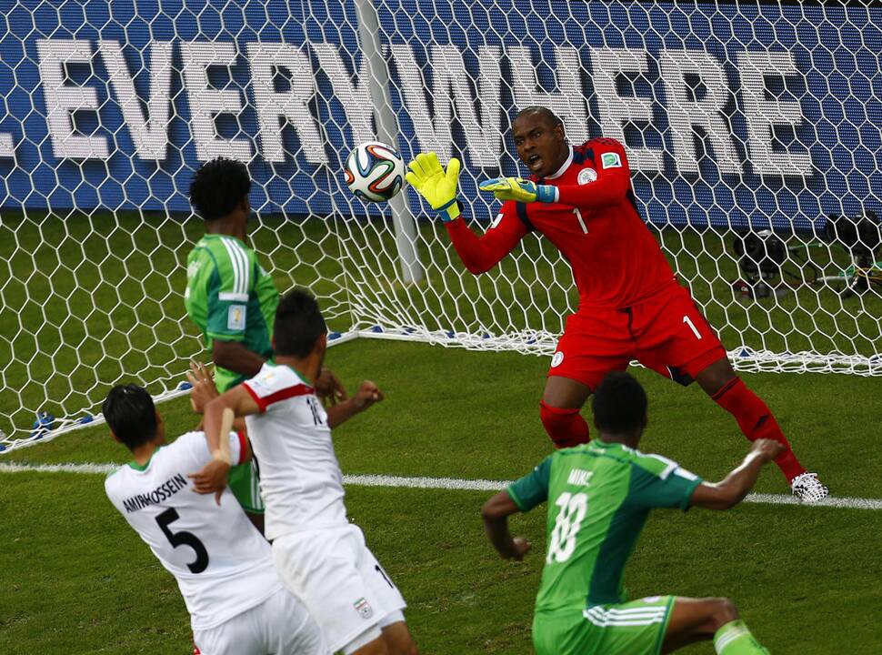 Pasaulio futbolo čempionatas: Nigerija - Iranas