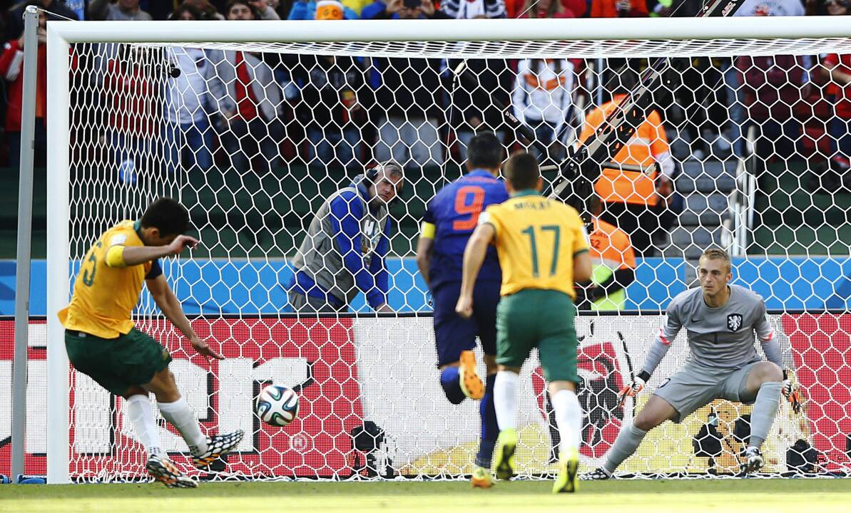 Pasaulio futbolo čempionatas: Olandija - Australija