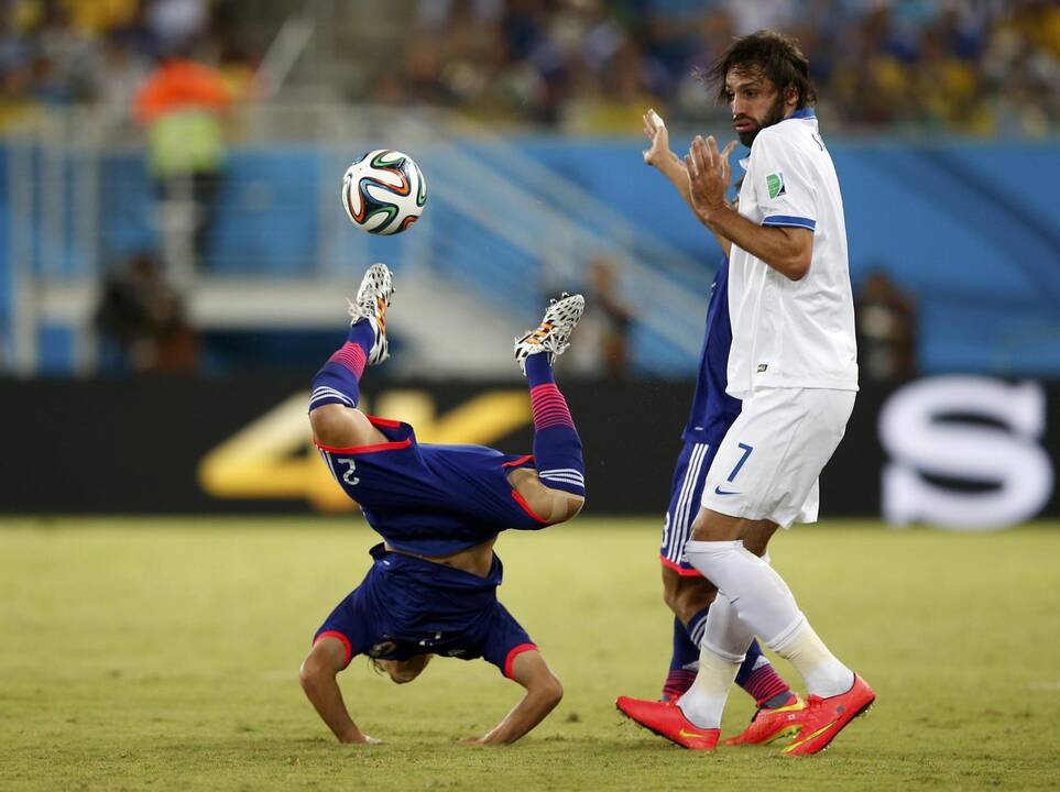 Pasaulio futbolo čempionatas: Japonija - Graikija