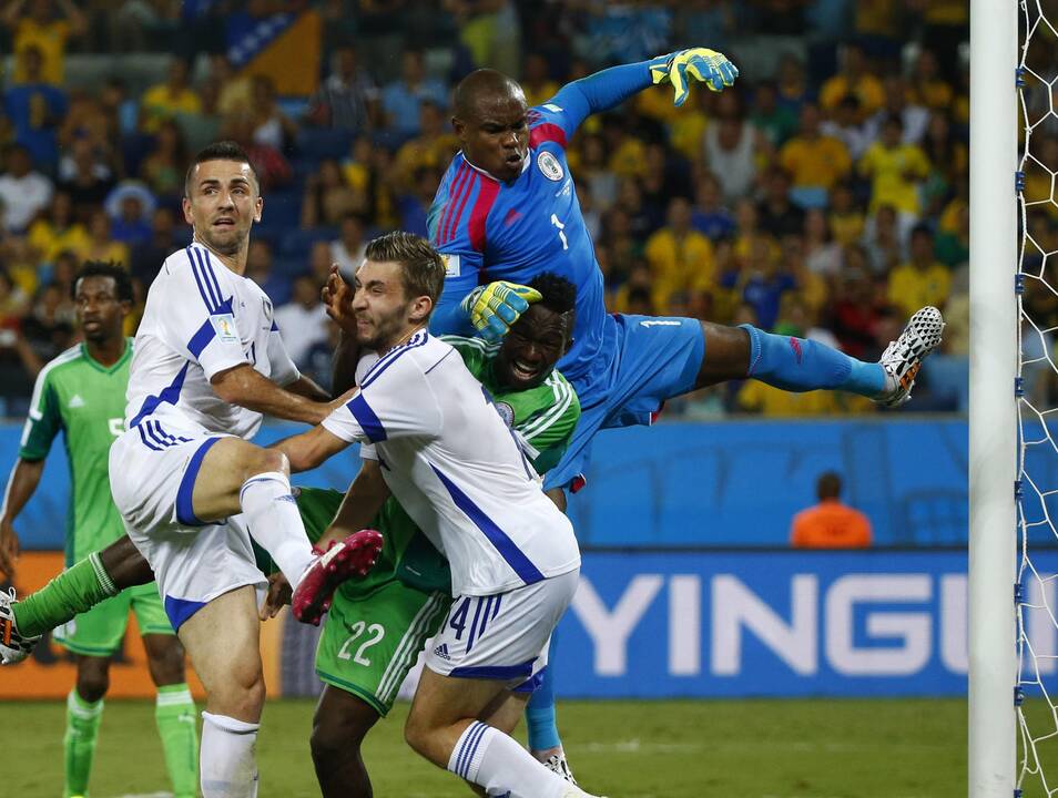 Pasaulio futbolo čempionatas: Bosnija ir Hercegovina - Nigerija