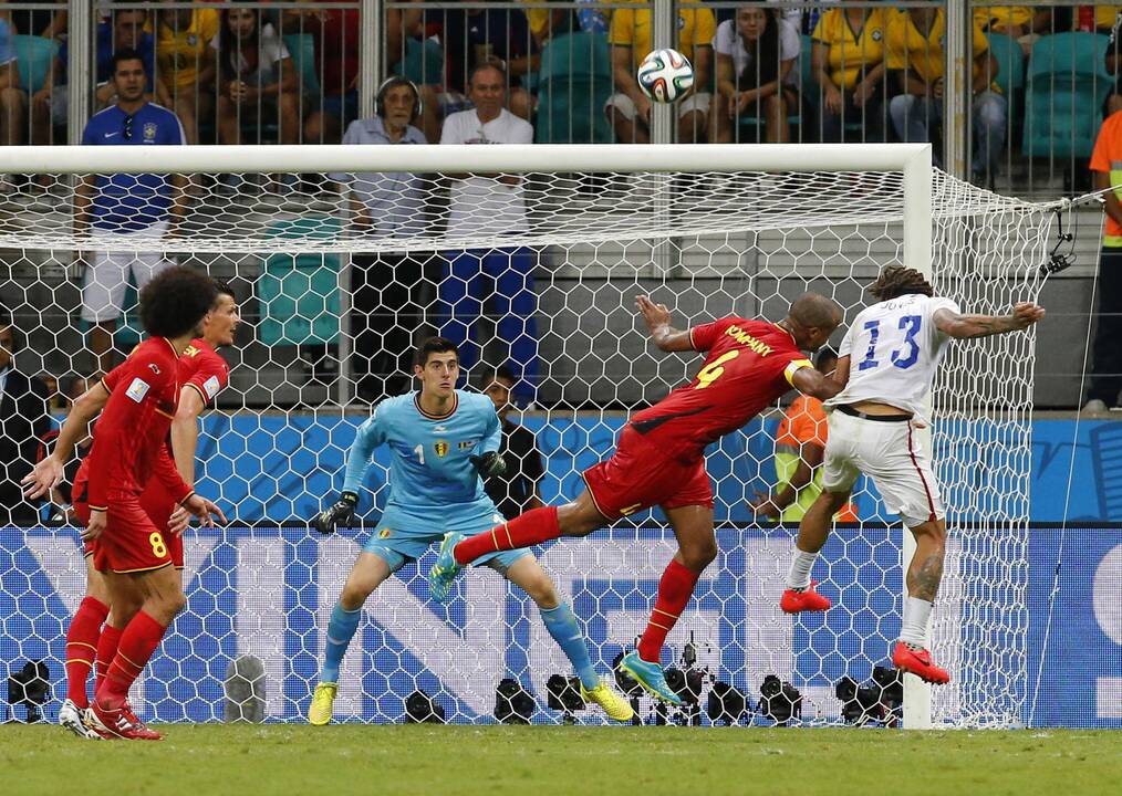 Pasaulio futbolo čempionatas: Belgija - JAV