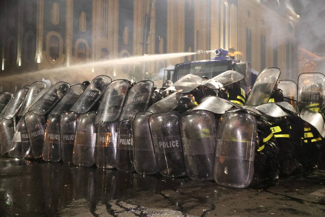 Protestai Tbilisyje 