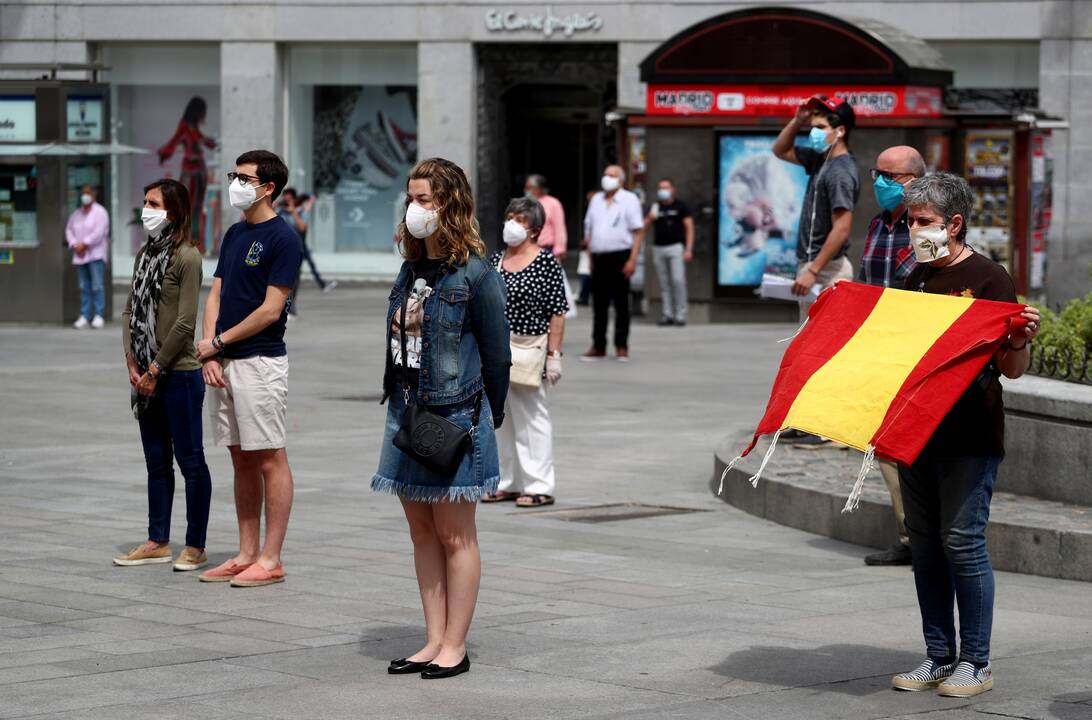 Ispanija dešimt dienų gedės savo COVID-19 aukų