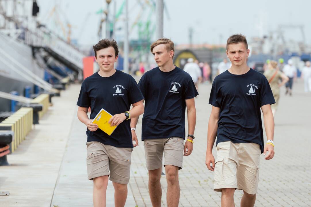Klaipėdiečius džiugina istoriniai „The Tall Ships Races“ burlaiviai
