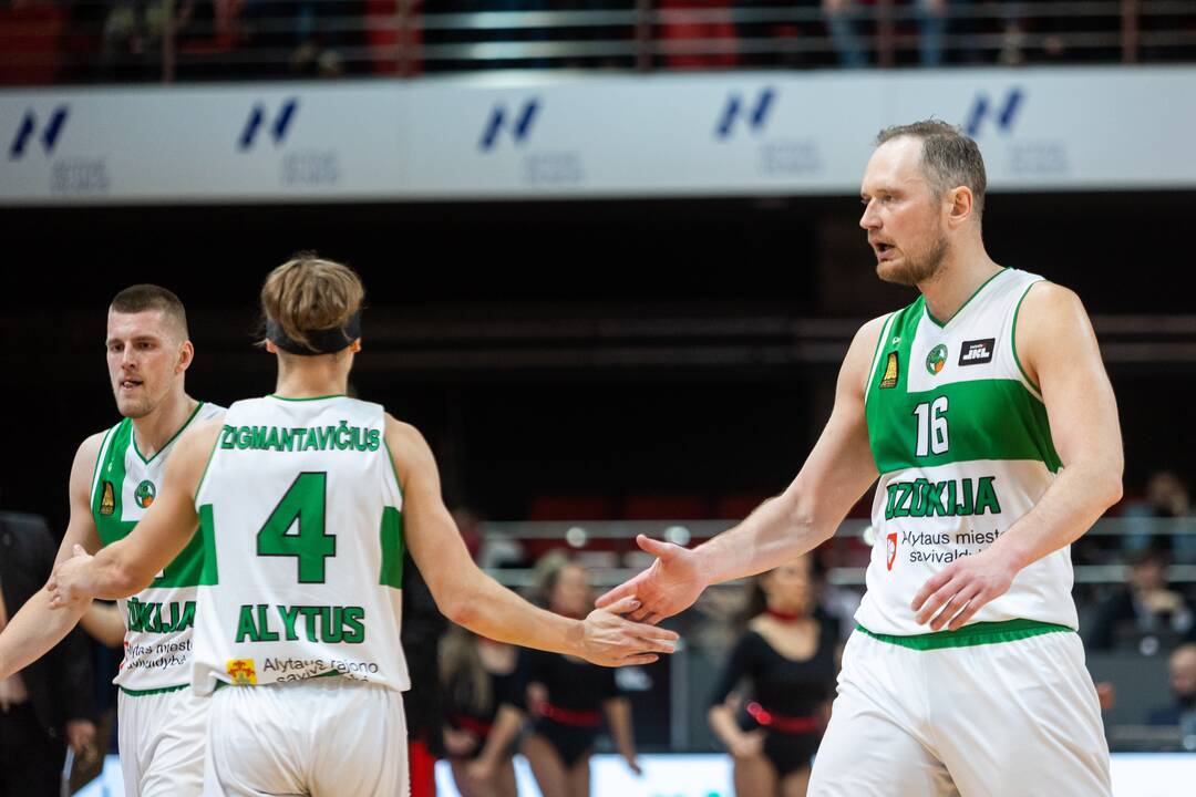 LKL ketvirtfinalis: Vilniaus „Rytas“ – Alytaus „Dzūkija“ 87:59