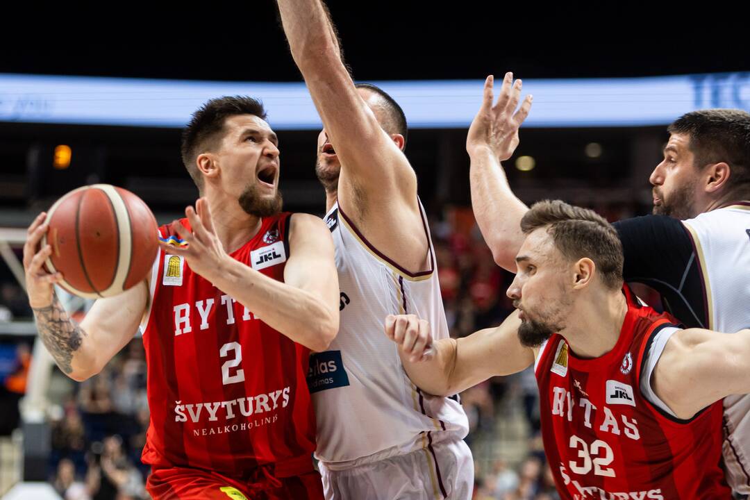 LKL finalas: Vilniaus „Rytas“ – Panevėžio „Lietkabelis“ 68:77