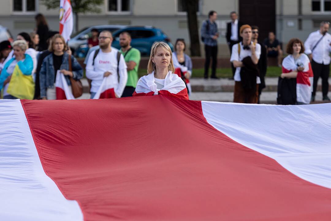 Baltarusijos opozicija Vilniuje mini antrąsias prezidento rinkimų metines