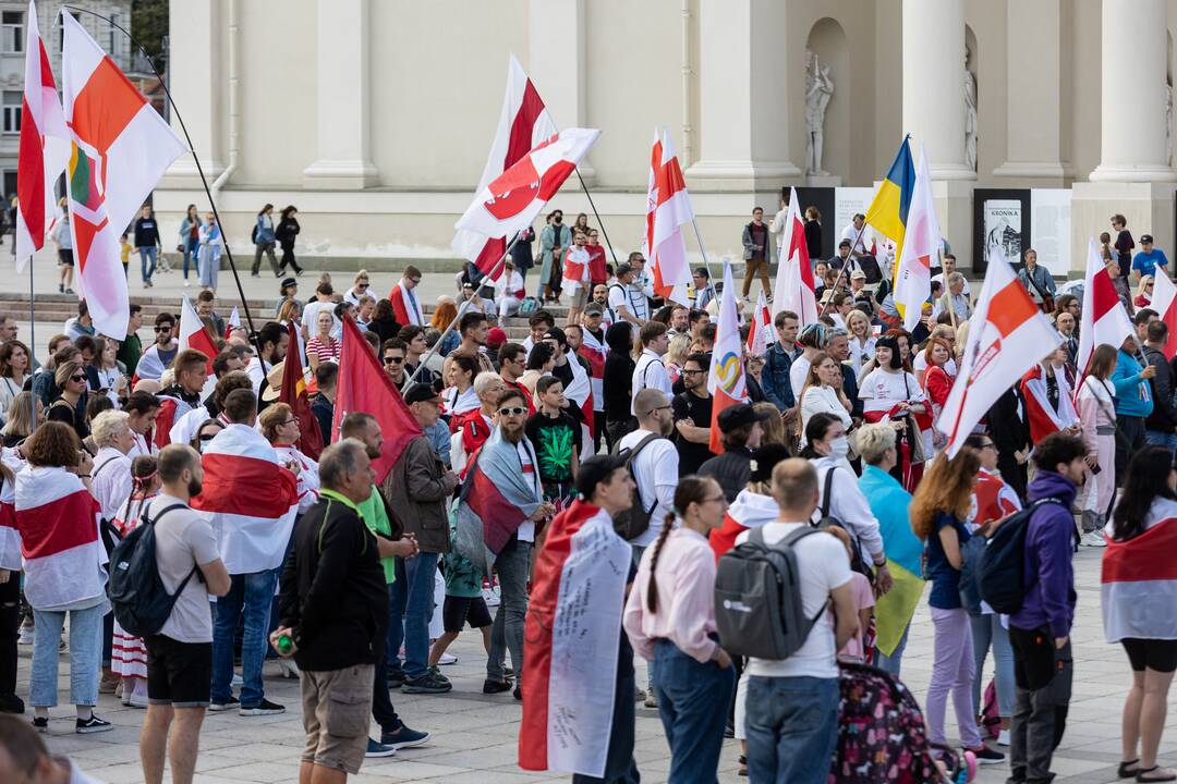 Baltarusijos opozicija Vilniuje mini antrąsias prezidento rinkimų metines