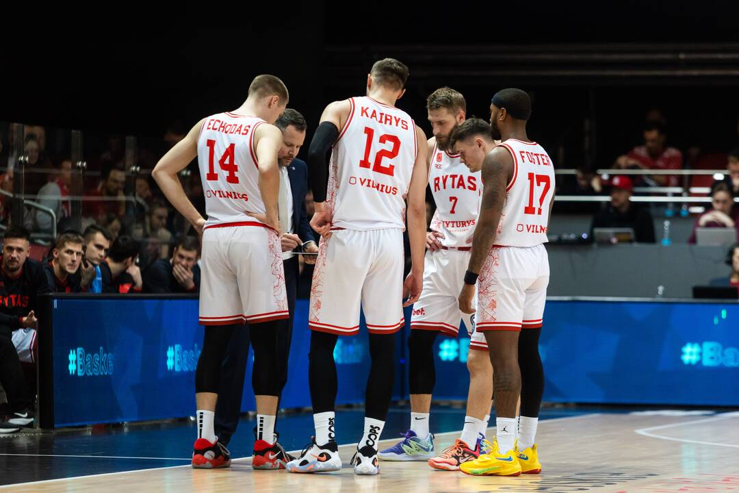 FIBA Čempionų lyga: „Rytas“ – „Bnei Herzliya“ 90:101