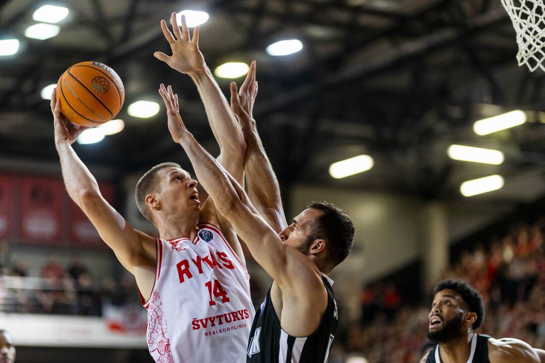 FIBA Čempionų lyga: Vilniaus „Rytas“ – Salonikų PAOK 82:63