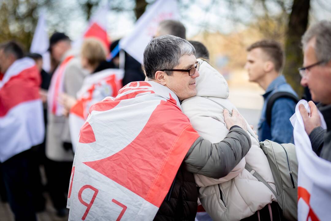 Baltarusijos nepriklausomybės dienos minėjimas Vilniuje