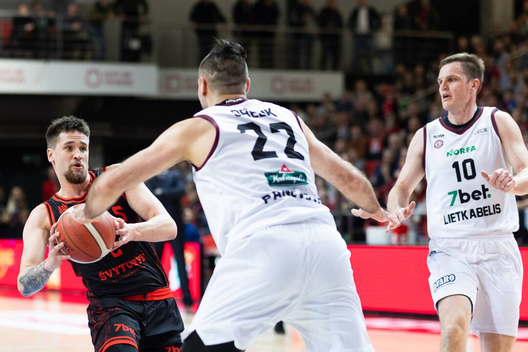 LKL: Vilniaus „Rytas“ – Panevėžio „Lietkabelis“ 92:91