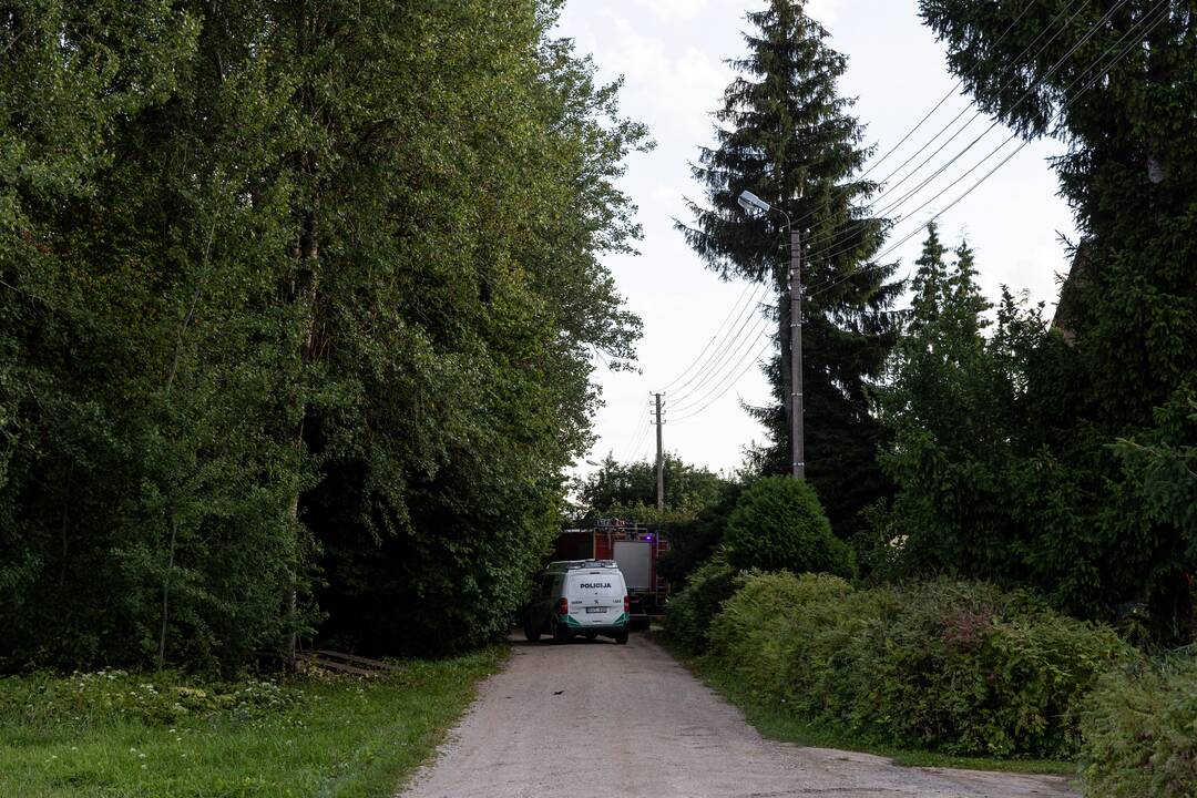 Automobilio sprogimo Molėtų rajone apylinkės