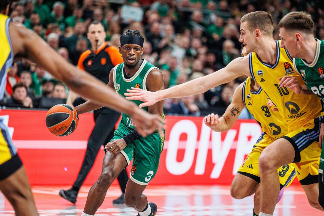 Eurolyga: Kauno „Žalgiris“ – Berlyno ALBA 73:53