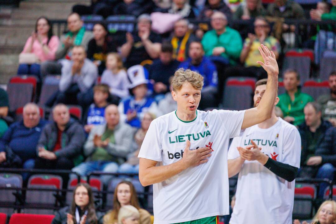 Europos vyrų krepšinio čempionato atranka: Lietuva – Estija 82:75