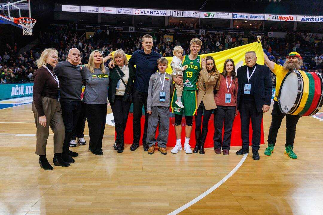 Europos vyrų krepšinio čempionato atranka: Lietuva – Estija 82:75