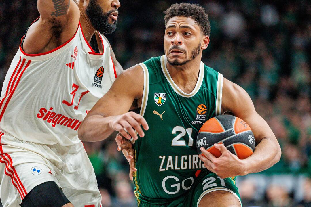 Eurolyga: Kauno „Žalgiris“ – Miuncheno „Bayern“ 82:97