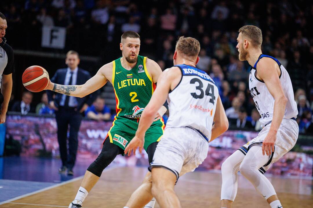 Europos vyrų krepšinio čempionato atranka: Lietuva – Estija 82:75