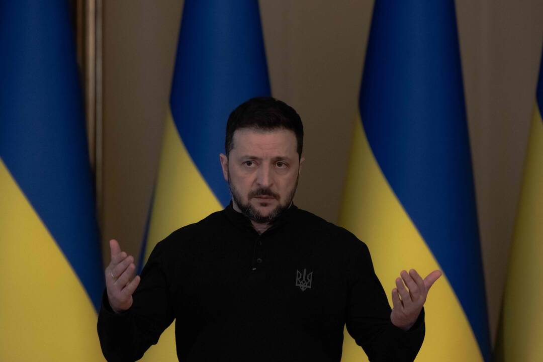Zelenskis: Ukrainai reikia normalių santykių su Trumpu